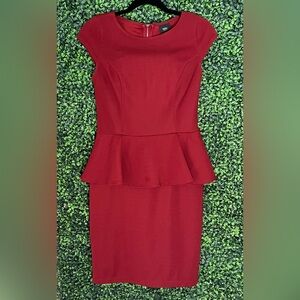 Red Midi Dress